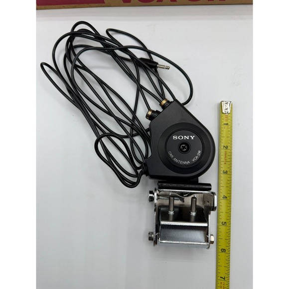 Vintage SONY VCA-3W Car Antenna VHF/UHF Rare 1981 Retro JDM Accessory UNTESTED - Picture 6 of 12